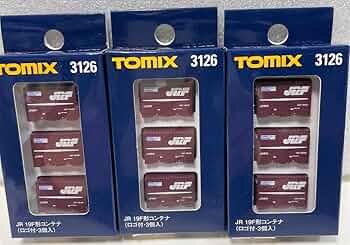 トミックス　コンテナ19個 鉄道模型 :: TOMIX（トミックス）_3136_19D形コンテナ(3個入)_N